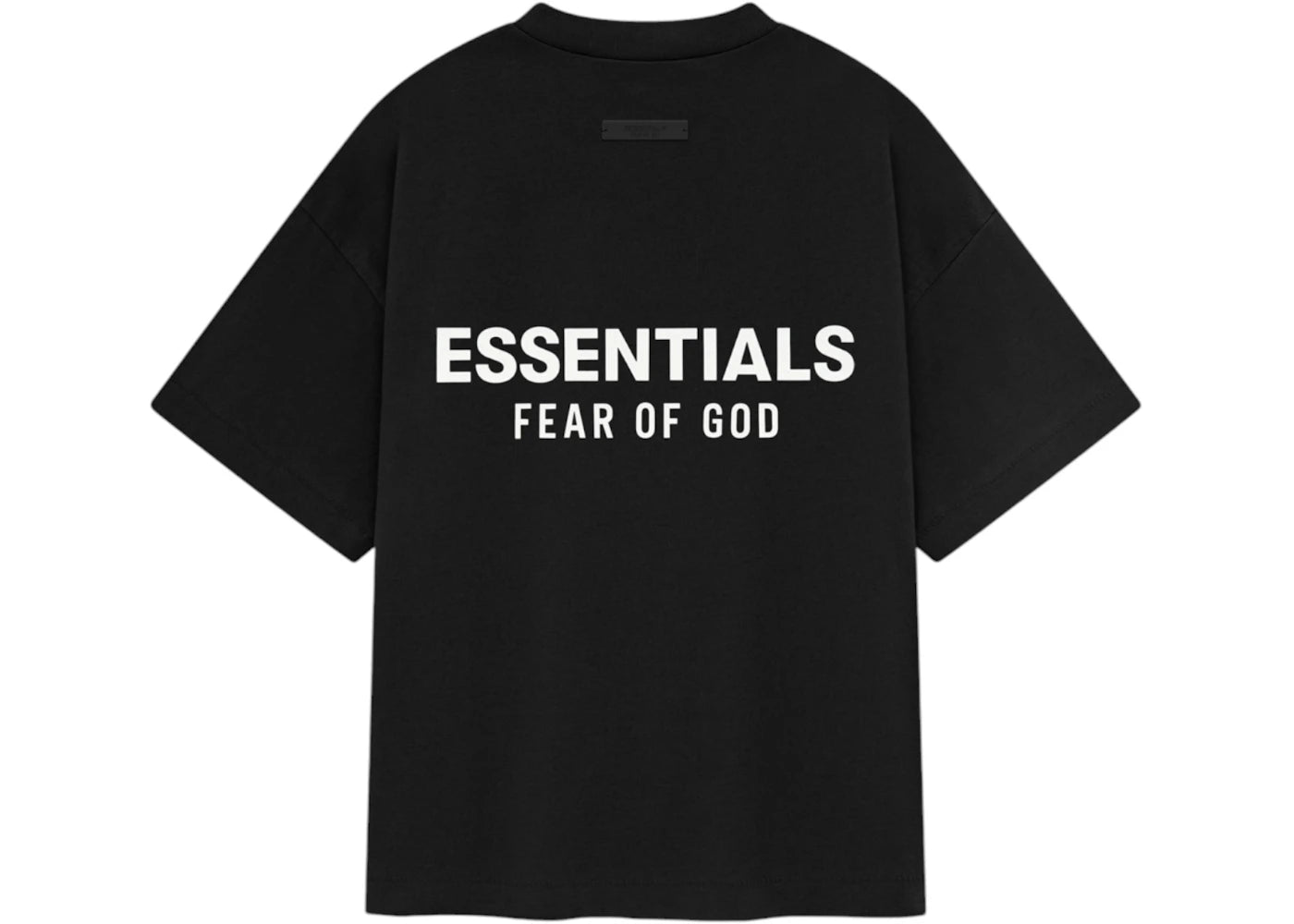 Fear of God Essentials Kids Jersey Crewneck Tee (FW24) Black