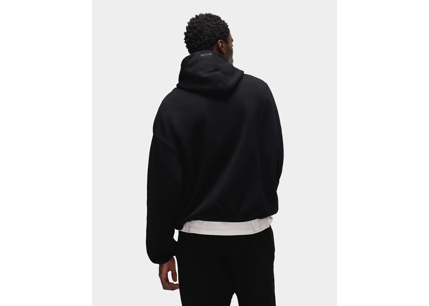 Fear of God Essentials NBA Hoodie Black
