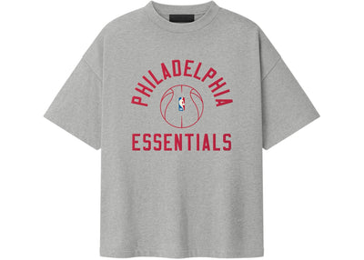 Fear of God Essentials Sixers x Barkley Hendricks 90s Tee Concrete Heather