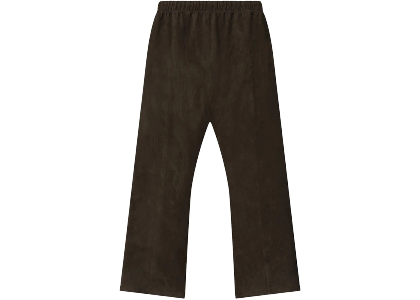 Fear of God Essentials Wildleder-Fleece-Schlaghose Braun