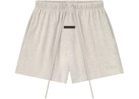 Fear of God Essentials Womens Classic Jersey Sweatshort Heather Stone