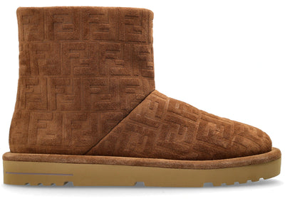 Fendi Ankle Boot Brown