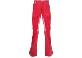 Gallery Dept. La Carpenter Flared Jeans Bright Red