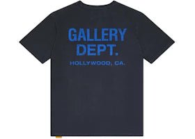 Gallery Dept. Souvenir Tee Washed Black/Blue
