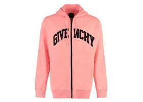 Givenchy Logo Zip Hoodie Jacket Pink/Black