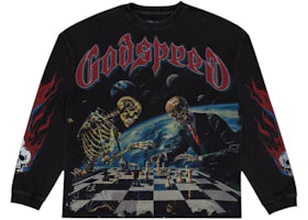 Godspeed Checkmate L/S T-shirt Black