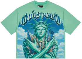 Godspeed Empire Guardian T-shirt Aqua