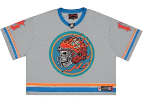 Godspeed First Down Jersey Grey/Blue/Orange