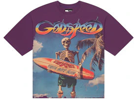 Godspeed Miami Surf Club T-shirt Purple