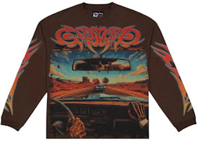 Godspeed On The Run Mocha L/S T-shirt Mocha