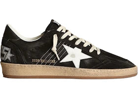 Golden Goose Ball Star Black White