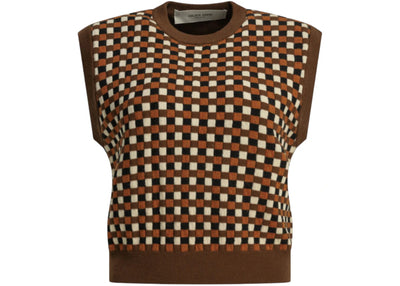 Golden Goose Roby Vest Brown