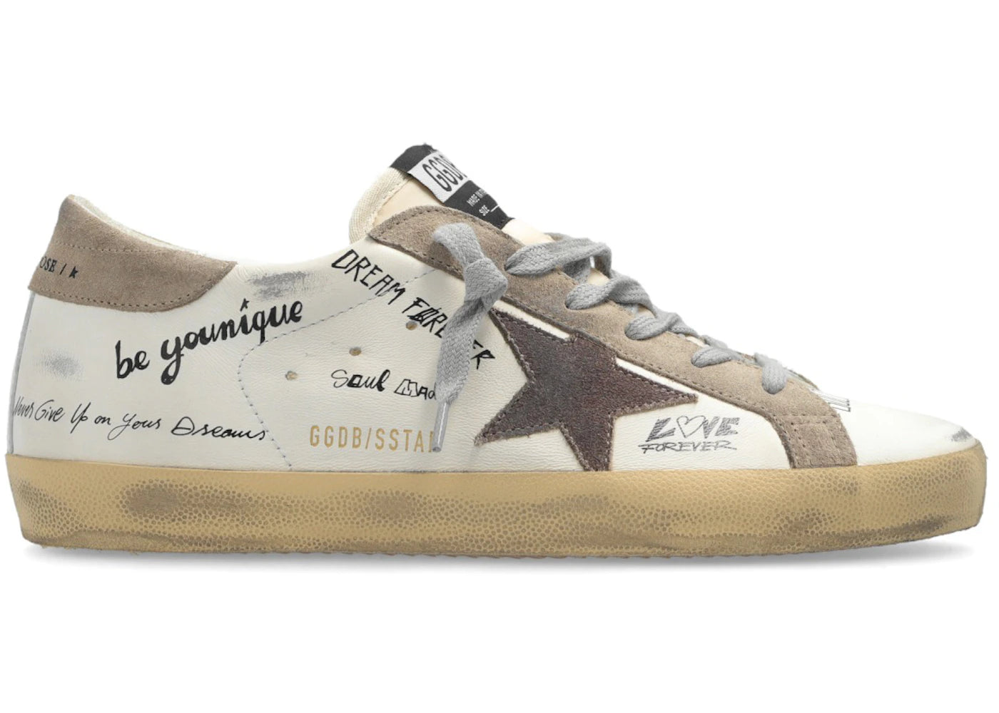 Golden Goose Super-Star White Beige (Women's)