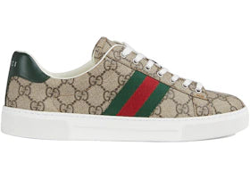 Gucci Ace GG Crystal Canvas Web Beige (Women's)