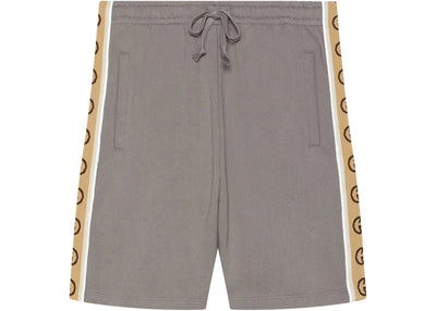 Gucci Cotton Jersey Shorts Grey