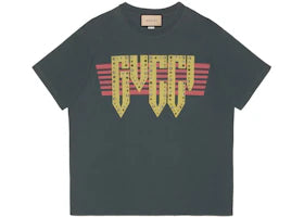 Gucci Logo-Print T-shirt Dark Green