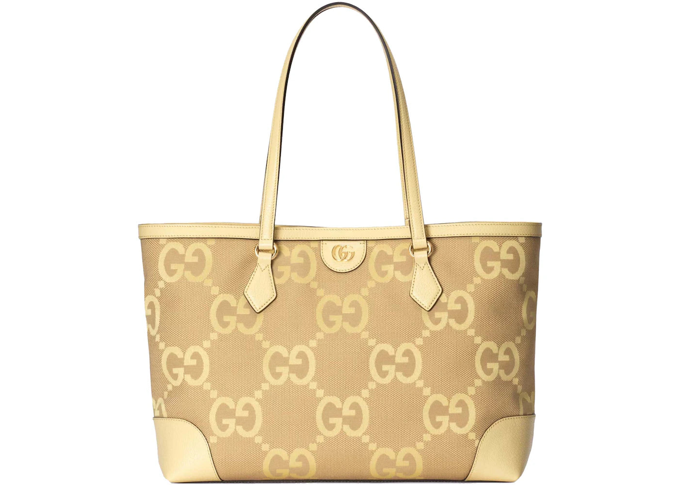 Gucci Ophidia Jumbo GG Medium Tote Beige/Banane