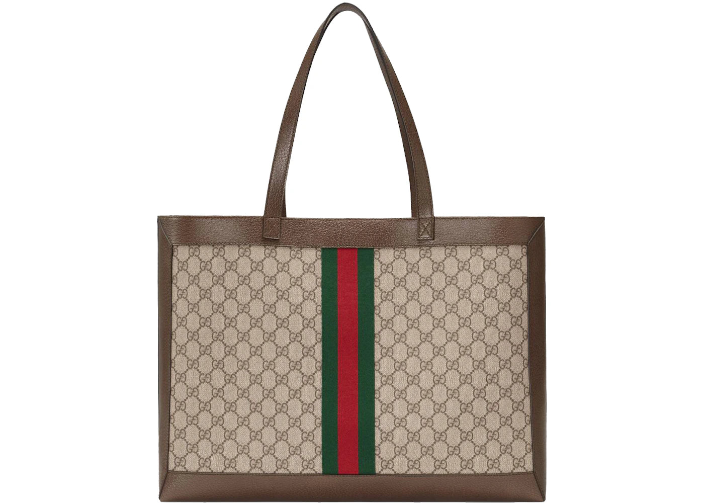 Gucci Ophidia Soft GG Supreme Medium Tote Beige/Ebony