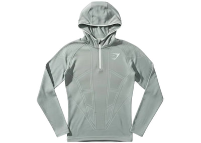 Gymshark Onyx V1 Hoodie Smokey Grey/Light Grey/White
