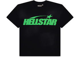 Hellstar Classic T-shirt (Regular Print) Black/Green
