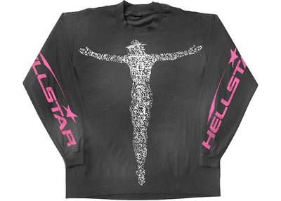 Hellstar QR Christ Langarmshirt Schwarz