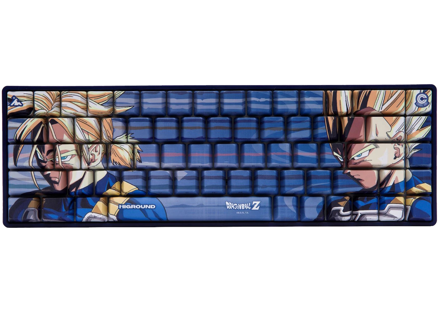 Higround x Dragon Ball Z Lineage Performance Keyboard Blue/Yellow