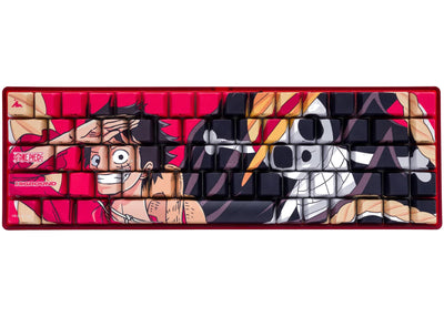 Higround x One Piece Luffy Performance Base65 Keyboard Red/Black