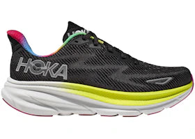 Hoka One One Clifton 9 Black All Aboard Multi-Color