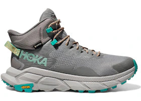 Hoka One One Trail Code Gore-Tex Galactic Grey Electric Aqua