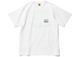 Human Made Polar Bear Pocket T-Shirt White