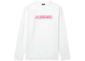 Jacquemus Long Sleeve Logo Shirt White