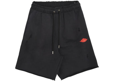 Jordan Air Jordan Rare Air Fleece Tall Size Shorts Black