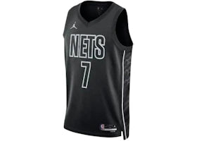 Jordan Kevin Durant Brooklyn Nets 2023 Jersey Black
