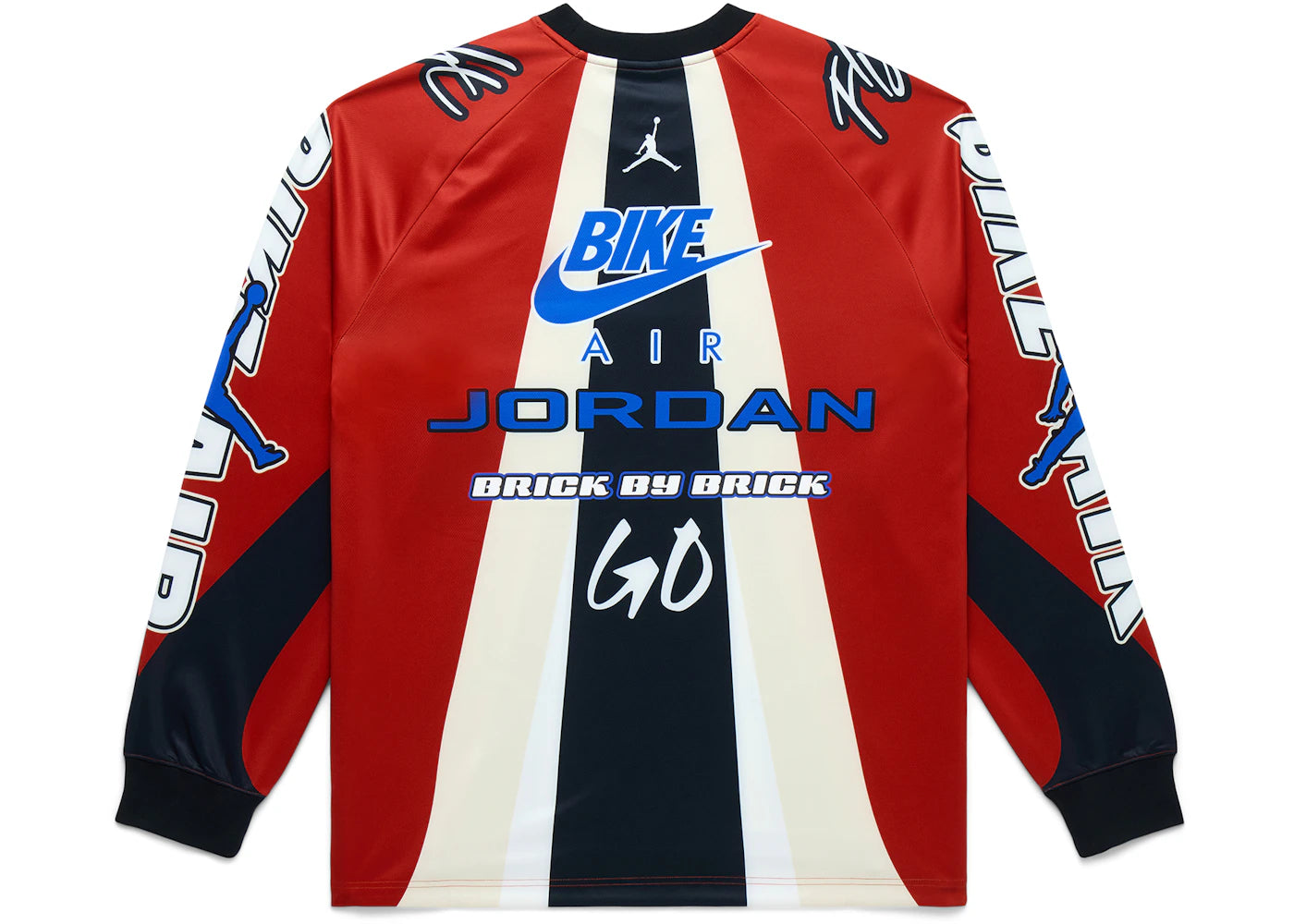 Jordan x Nigel Sylvester Bmx Jersey Cinnabar