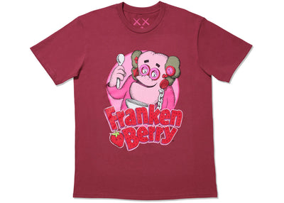 KAWS x Monsters Franken Berry T-shirt Red