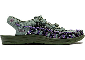 Keen Uneek Leather Henrik Vibskov Green Spring
