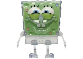 Kidrobot x Spongebob Squarepants NTWRK Sea Sponge Spongebob Figure 8 Inch Green Glow