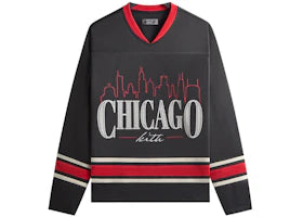 Kith Chicago Long Sleeve Malik Jersey Black