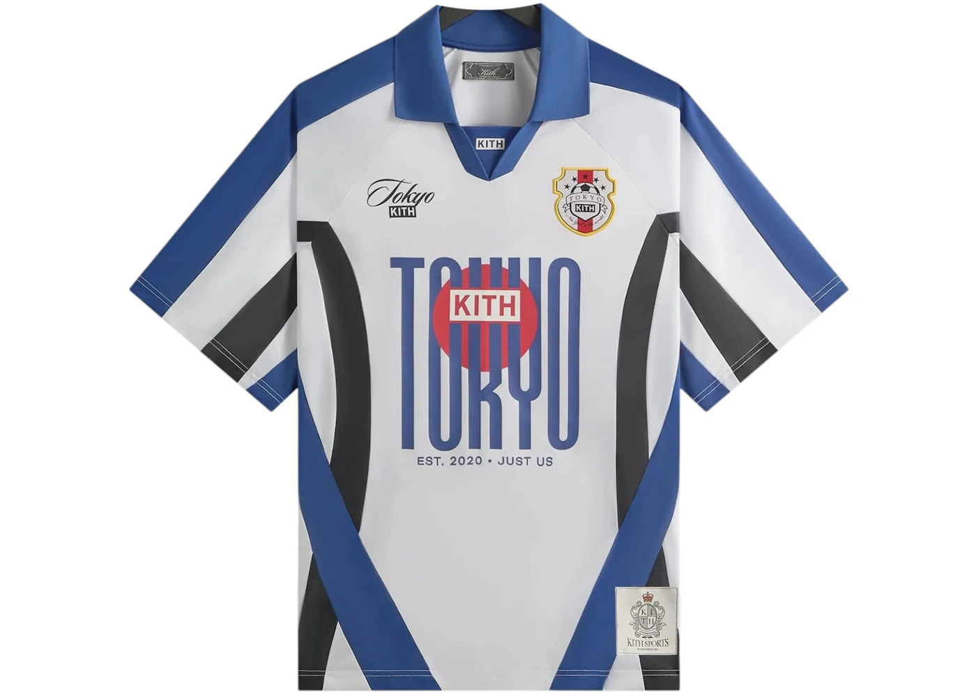 Kith Tokyo 5 Year Anniversary Jason II Soccer Jersey White