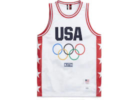 Kith for Team USA Basketball Jersey White