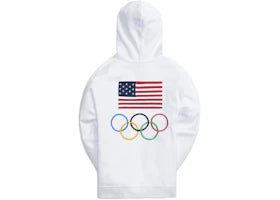 Kith for Team USA Flag Williams III Hoodie White