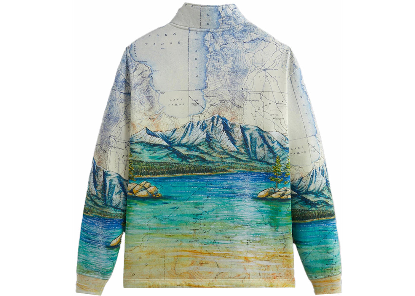 Kith x Columbia Lake Tahoe Quarter Zip Chalk