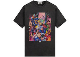 Kith x Marvel vs. Capcom Heroes vs. Street Fighter Vintage Tee Black