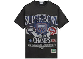 Kith x NFL Super Bowl Vintage Bishop Tee Black