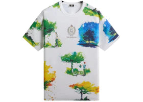 Kith x New Balance Watercolor Quinn Tee White