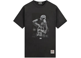 Kith x New York Knicks Patrick Ewing Vintage Tee Black