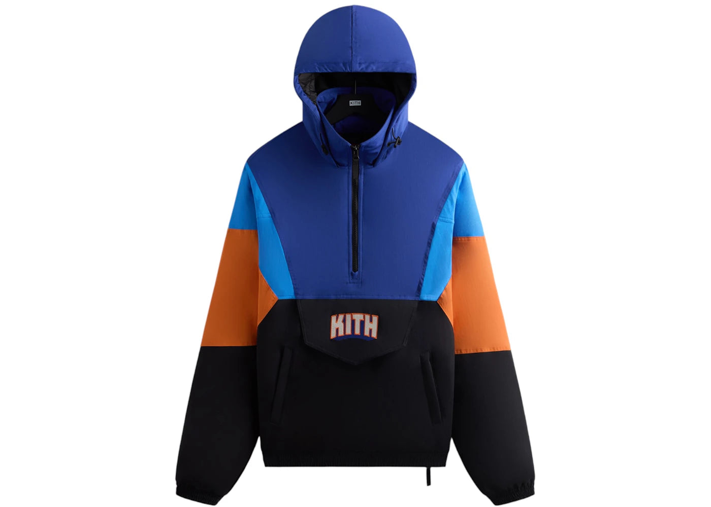 Kith x New York Knicks Wings Quarter Zip Anorak Black sneakers - authentic Kith shoes