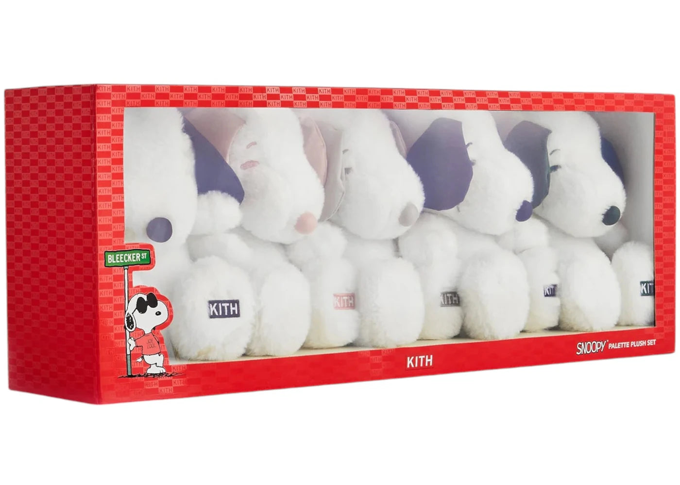 Kith x Peanuts Palette Snoopy Plüschset Mehrfarbig