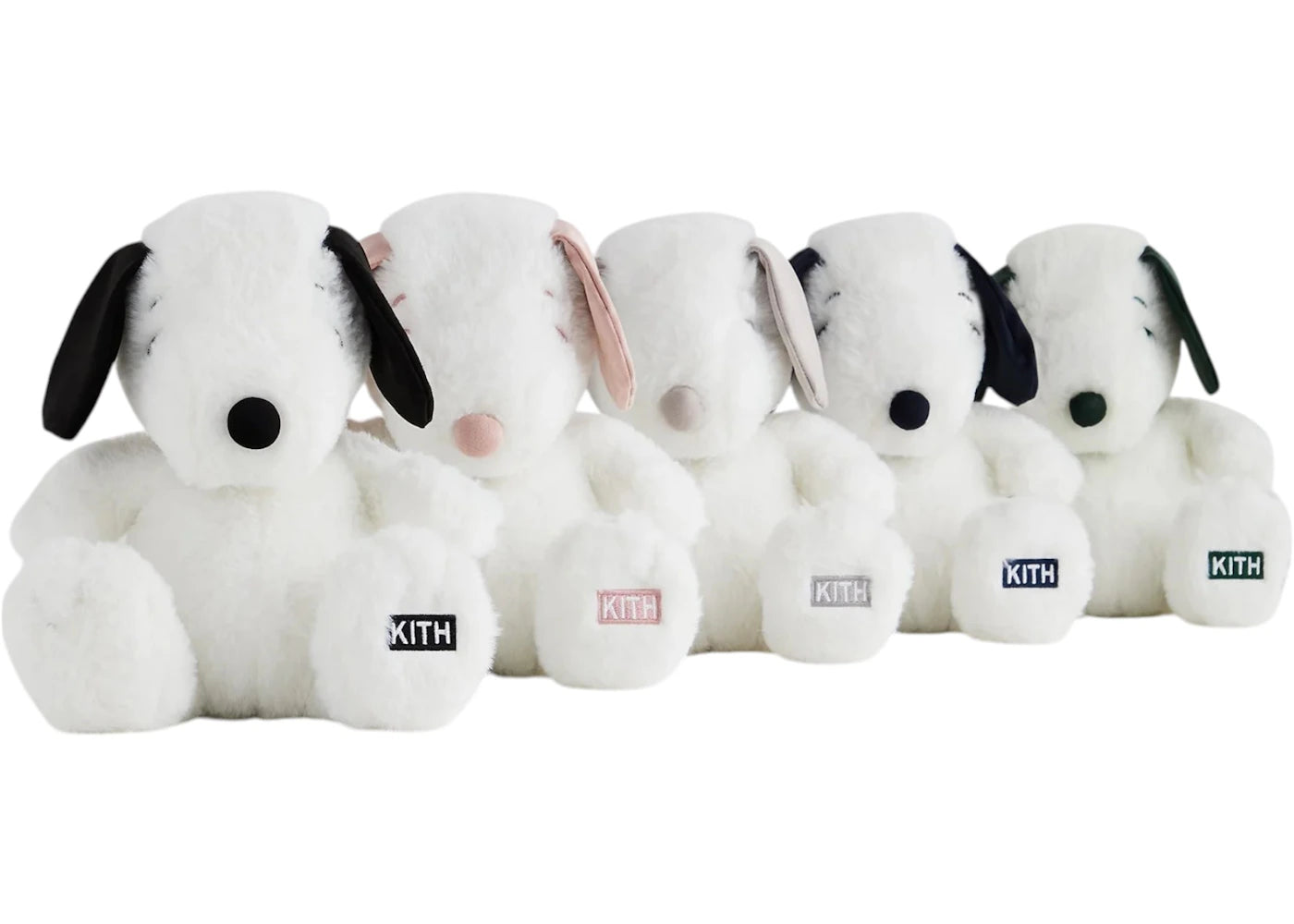 Kith x Peanuts Palette Snoopy Plüschset Mehrfarbig
