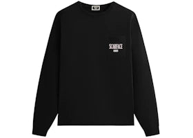Kith x Scarface Statue Long Sleeve Pocket Tee Black
